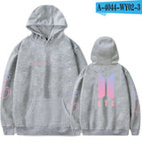 BTS kpop Love Yourself Harajuku Cap Sweatshirt Bangtan boys Fashion Hoodies 2017 Women and men winter k-pop Clothes XXS To 4XL