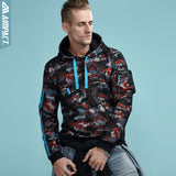 Aimpact 2018 Spring Camo Hoodies Sweatshirt Men Fashion Casual Hoody Men Zipper Pocket Hooded Brand Clothing Male Jackets AM4005